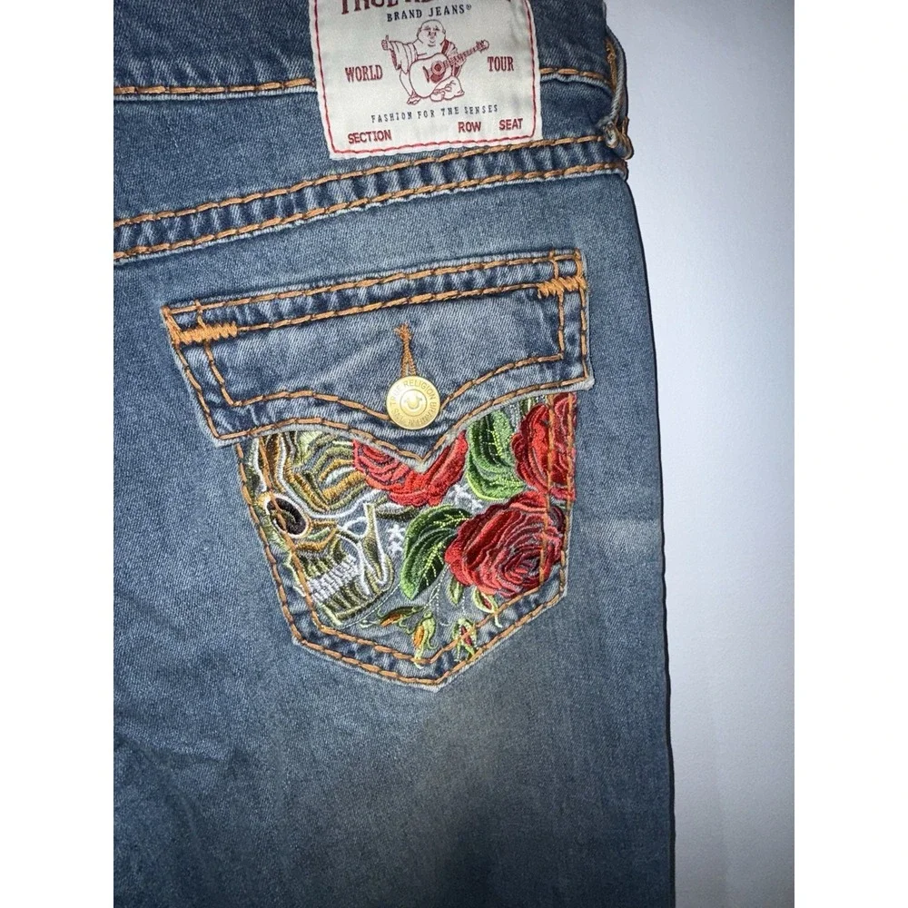 TRUE RELIGION RICKY SUPER‎ QT FLAP SIZE 36